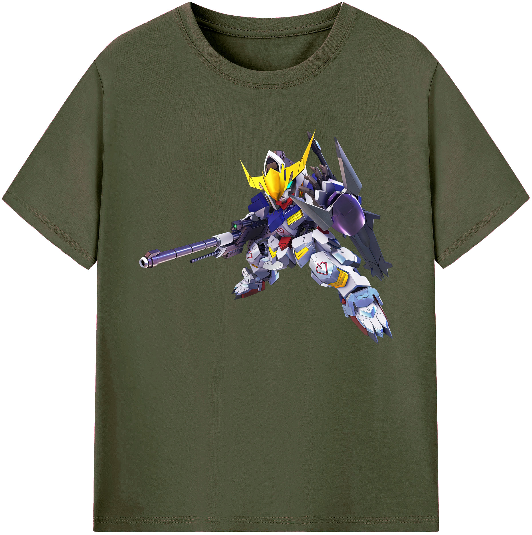 （画像用） 機動戦士ガンダム Mobile Suit Gundam 綿100％ メンズ半袖Tシャツ｜肌触りやわらか＆通気性